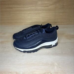 Nike Air Max 97 GS Obsidian Blue / White Size 5Y 921522-404